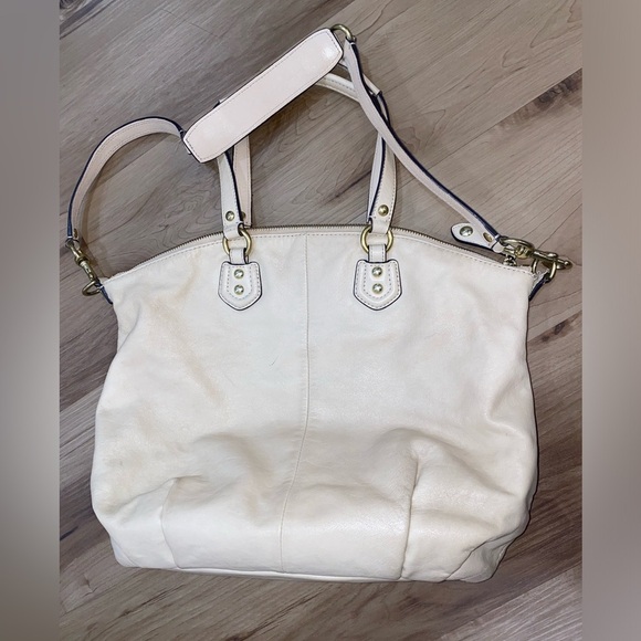 Coach Madison Ashley Leather Satchel - Picture 3 of 15